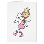 Tooth Fairy With Her Hands Full Card