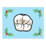 Tooth Holiday Card postcards