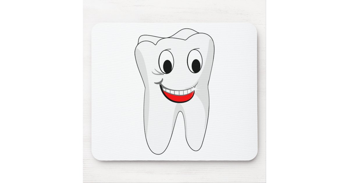 Tooth Mouse Pad | Zazzle