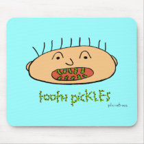tooth pickles mousepads by planetross tooth pickles mousepads