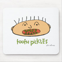 tooth pickles mousepads by planetross tooth pickles mousepads