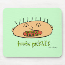tooth pickles mousepads by planetross tooth pickles mousepads