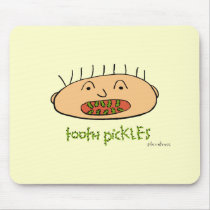 tooth pickles mousepads by planetross tooth pickles mousepads