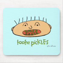 tooth pickles mousepads by planetross tooth pickles mousepads