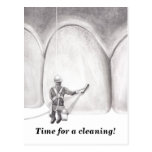Tooth Washer Appointment Reminder postcards