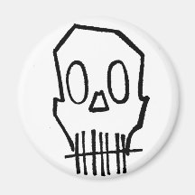 Toothee Mc Skull Magnet