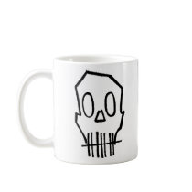 skull, drawing, simple, fun, bones, goth, illustrations, sacrum, scapula, shoulder blade, os pubis, unpleasant person, round bone, shoulder bone, short bone, os breve, sphenoid bone, sesamoid bone, sesamoid, os sesamoideum, metacarpal, metacarpal bone, metatarsal, os longum, ramus, membrane bone, nasal bone, palatine bone, os palatinum, pubis, os nasale, bonelet, disagreeable person, sphenoid, modiolus, lacrimal bone, calvaria, zygoma, zygomatic arch, arcus zygomaticus, Mug with custom graphic design