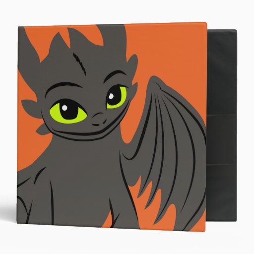 Toothless Illustration 02 Binder Zazzle