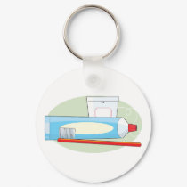 Toothpaste and Brush keychains by mariabellimages Toothpaste and Brush keychains