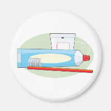 Toothpaste and Brush Magnets