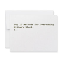 Top 10 Methods for Overcoming Writer's Block Custom Invites