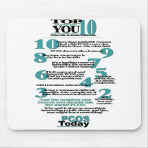 Top 10 PCOS Reasons Mouse Pad mousepads