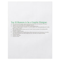 Top 10 Reasons to be a Graphic Designer flyers by corebeammusic Top 10 Reasons to be a Graphic Designer flyers