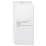 Top 10 Reasons to be a Graphic Designer Full Color Rack Card