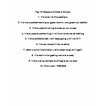 Top 10 Reasons to Date a Dancer t-shirts by xxitsasheyx Top 10 Reasons to Date a Dancer t-shirts