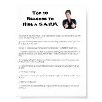 Top 10 Reasons to Hire a S.A.H.M. posters by theobnoxioussahm Top 10 Reasons to Hire a S.A.H.M. posters