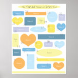 "Top 25 Reasons" Poster