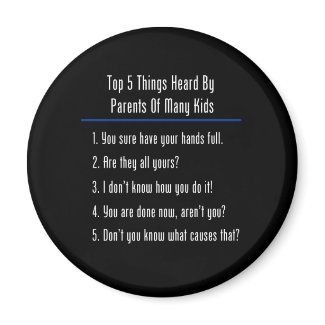 Top 5 Things Heard magnet