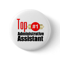 Top Administrative Assistant Button