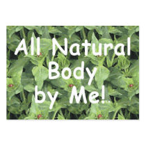 TOP All Natural Body Business Card