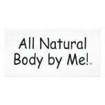 TOP All Natural Body Photo Card Template
