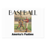 TOP America's Pastime Business Card Template
