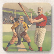 TOP America's Pastime Drink Coaster