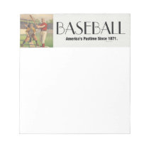 TOP America's Pastime Note Pads