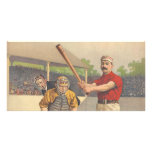 TOP America's Pastime Personalized Photo Card