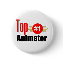 Top Animator Pinback Button