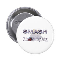 TOP Badminton Slogan buttons