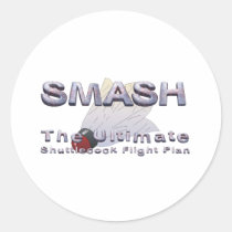 TOP Badminton Slogan stickers