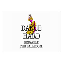 TOP Ballroom Dazzle Business Card Template