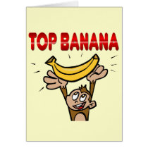 Top Banana Greeting Cards