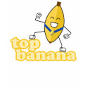 Top Banana T-shirt by AttackoftheExclPts Top Banana T-shirt