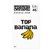 Top Banana Tshirts and Gifts Postage Stamps