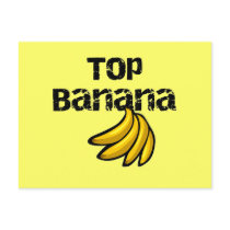 Top Banana Tshirts and Gifts Postcards