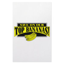Top Bananas stationery by foodtshirts Top Bananas stationery