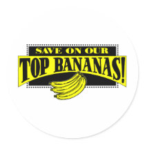 Top Bananas stickers