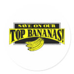 Top Bananas stickers