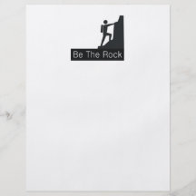 TOP Be The Rock Flyer Design