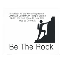 TOP Be The Rock Print