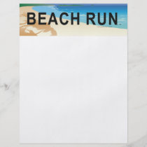 TOP Beach Run flyers