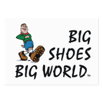 TOP Big Shoes Big World business cards