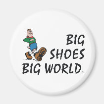TOP Big Shoes Big World magnets
