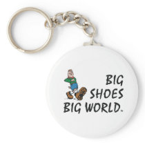 TOP Big Shoes Big World Keychain