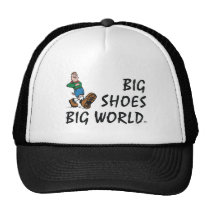 TOP Big Shoes Big World Mesh Hats