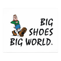 TOP Big Shoes Big World Posters