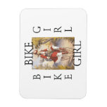 TOP Bike Girl Magnet