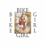 TOP Bike Girl Cut Outs